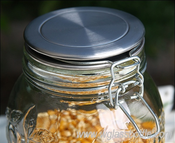 glass storage jar/canister