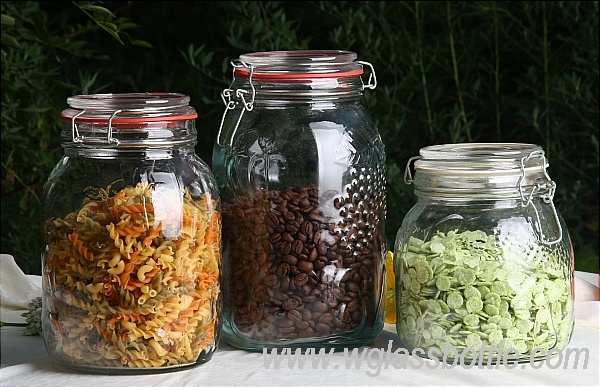 glass storage jar/canister