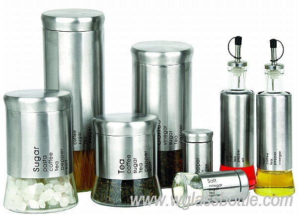 Glass storage jar/canister