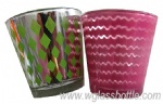Glass Candle Holder