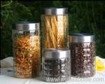 Glass storage jar/canister