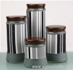 Glass storage jar/canister