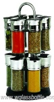 glass salt and pepper shaker set